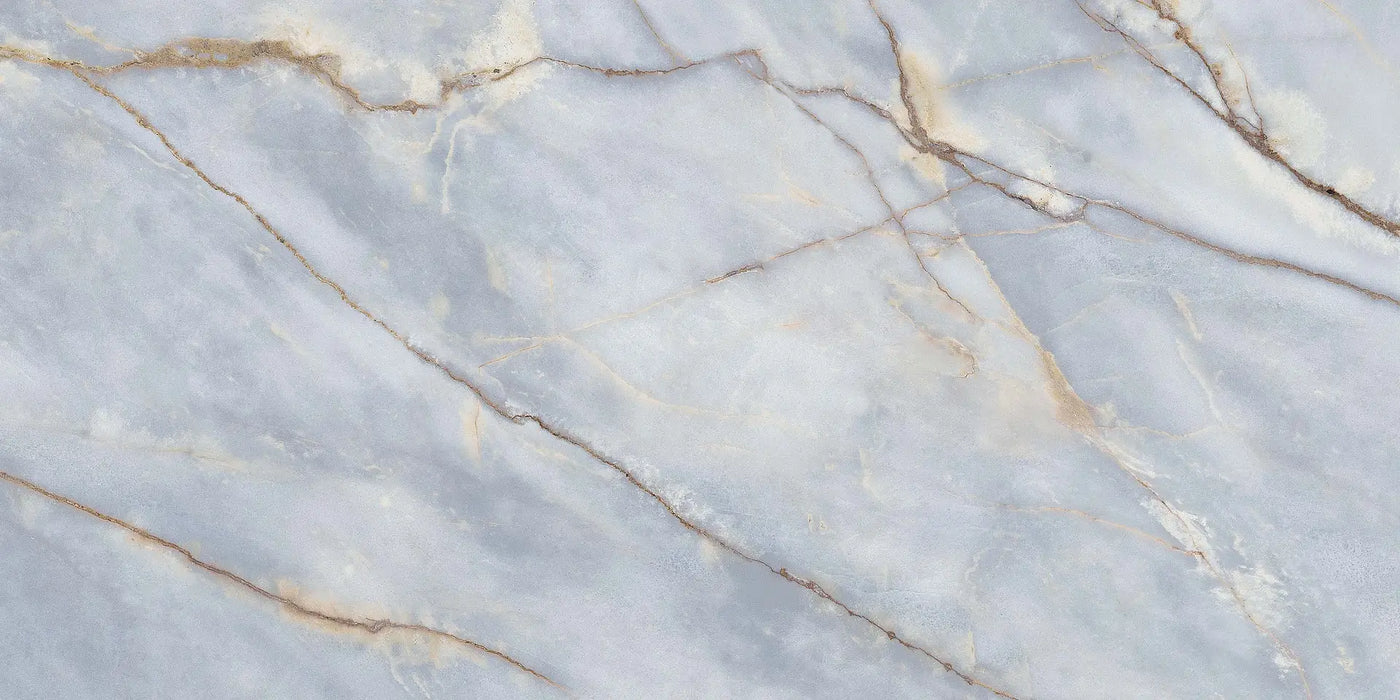 CUT TILE SAMPLE Lucca River Blue Matt | Porcelain Wall & Floor Tiles | 60cm x 120cm