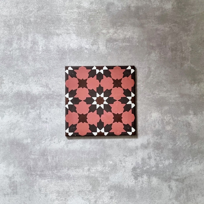 Madeira Tile Rosso Moroccan Tiles Wall & Floor Tiles 20cm x 20cm