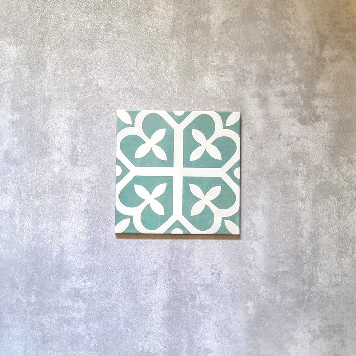 Ivy Green Moroccan Tiles  20cm x 20cm