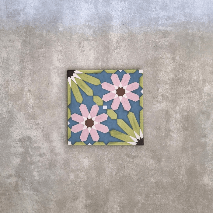 Fez Summer Moroccan Wall & Floor Tiles  20cm x 20cm