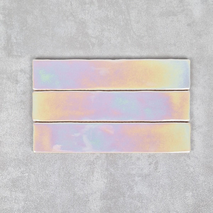 Vincia Hologram Seashells Brick Wall Tiles 5cm x 25cm