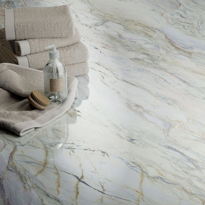 Lucca Quartz Lux 3D | Porcelain Wall & Floor Tiles | 60cm x 120cm