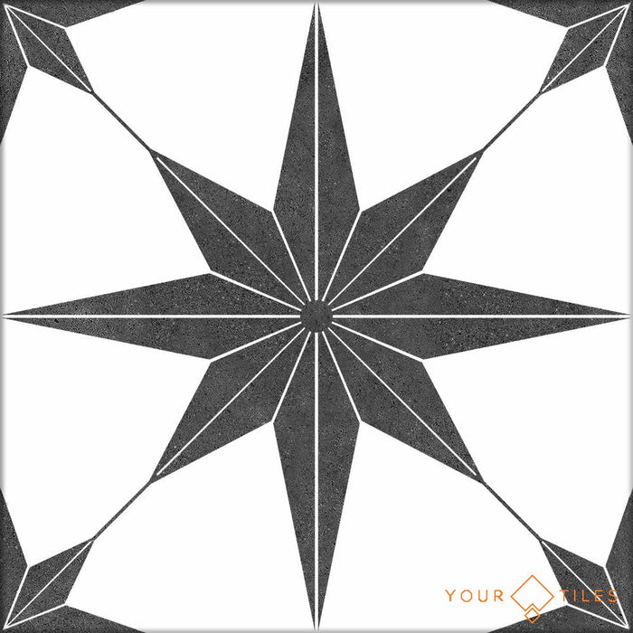 FULL TILE SAMPLE Polaris Black Star