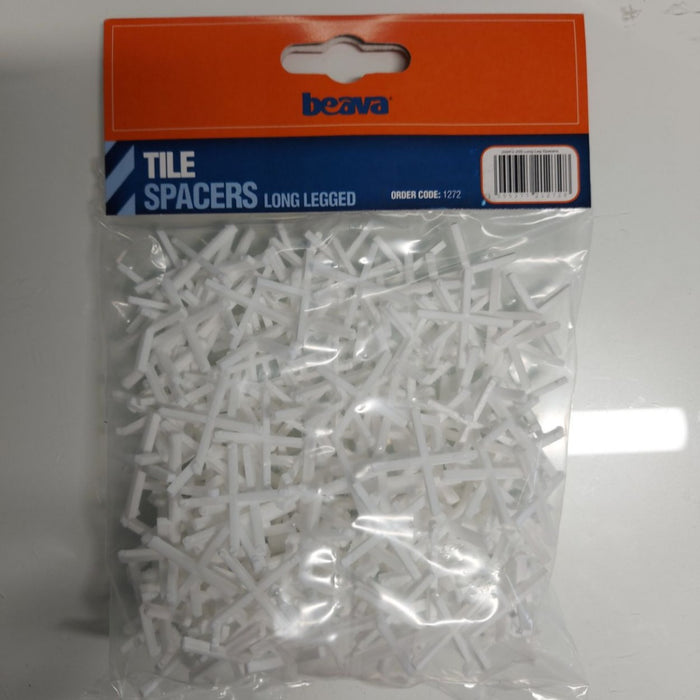 2mm Tile Spacers, Long Legged, Bag 250 pcs