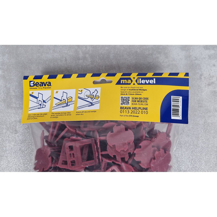 Wall & Floor 3mm Tile Levelling Bases, Bag 250 pcs