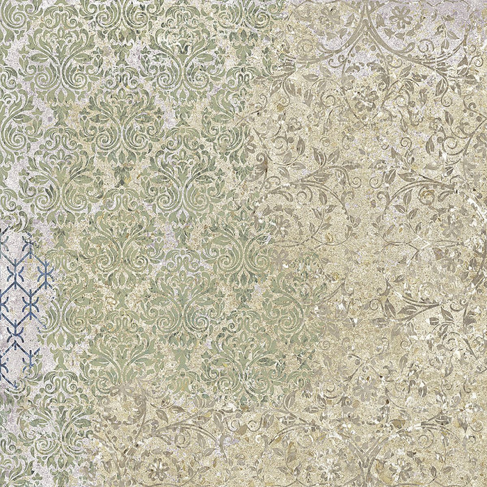 CUT TILE SAMPLE Boho Ocean Blend Patterned Outdoor 60cm x 60cm