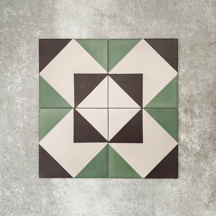 Abstract Angles | Patterned Tile | 20cm x 20cm
