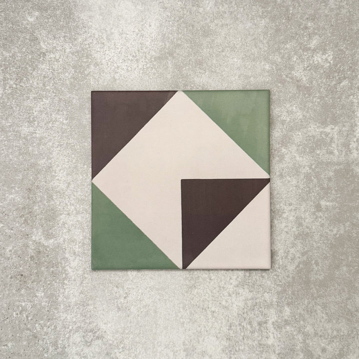 Abstract Angles | Patterned Tile | 20cm x 20cm