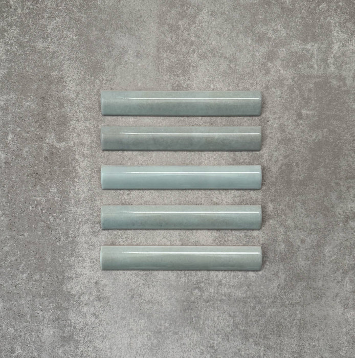 Zellige Aqua Bullnose | Moroccan Style | 3cm x 20cm
