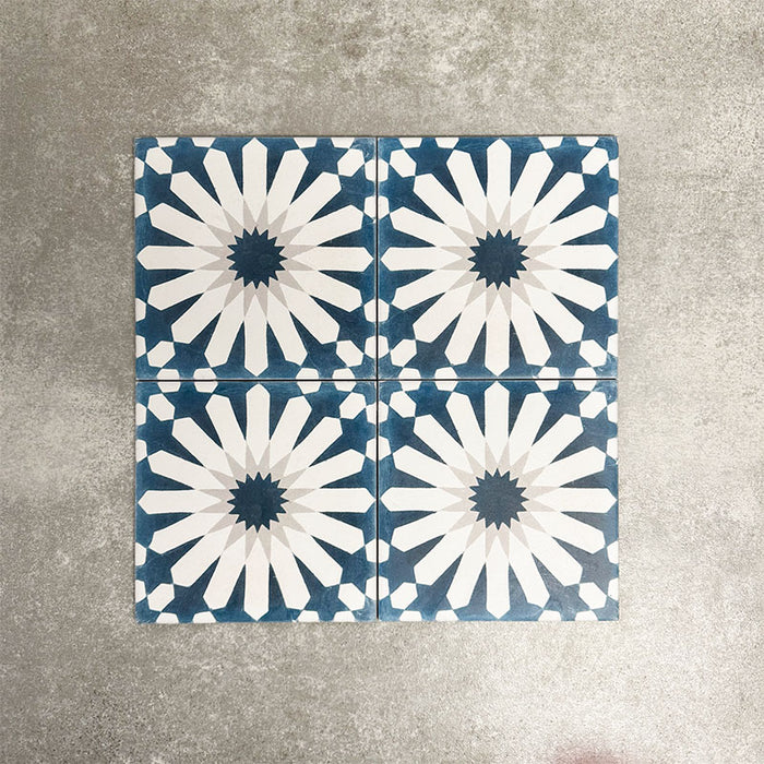 Souk Blue B | Moroccan Style | 20cm x 20cm