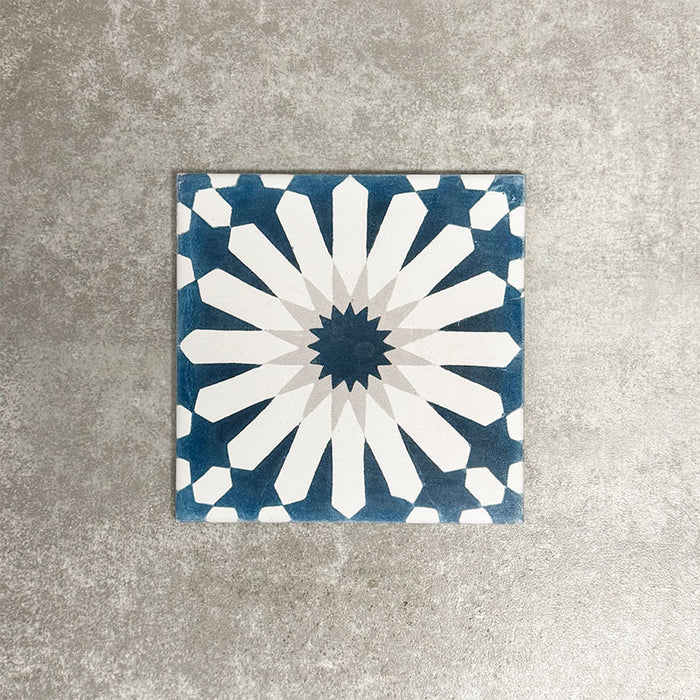 Souk Blue B | Moroccan Style | 20cm x 20cm