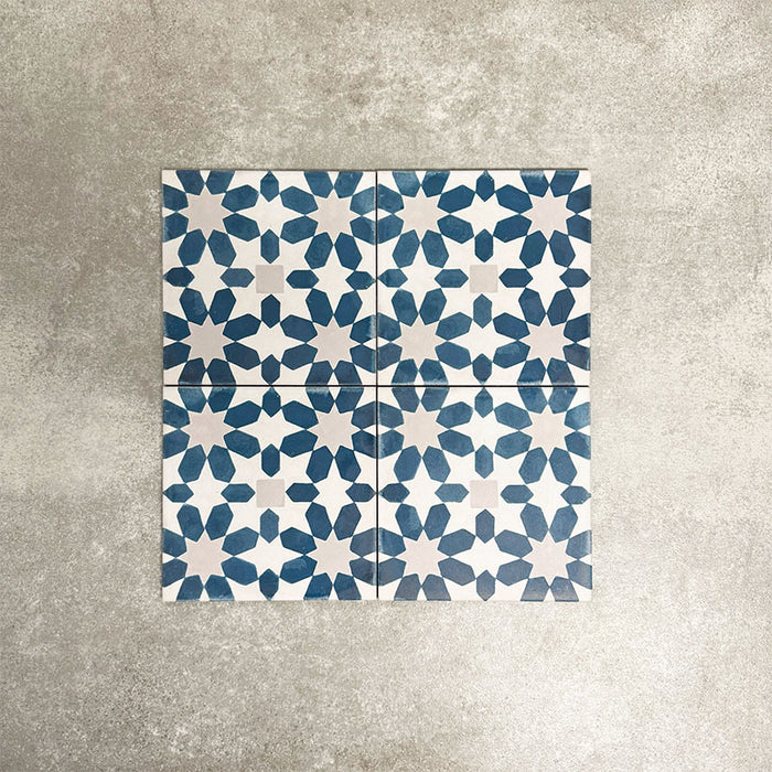 Souk Blue C | Moroccan Style | 20cm x 20cm