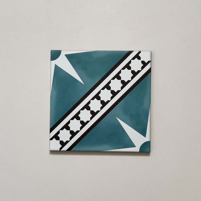 Gilgamesh Blue | Moroccan Style | 20cm x 20cm