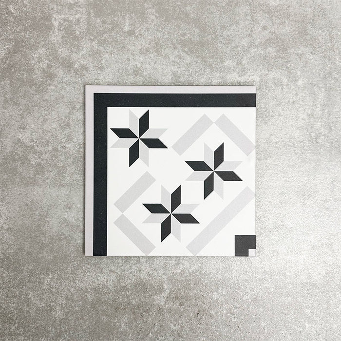 Canterbury Star Corner | Victorian Style | 20cm x 20cm