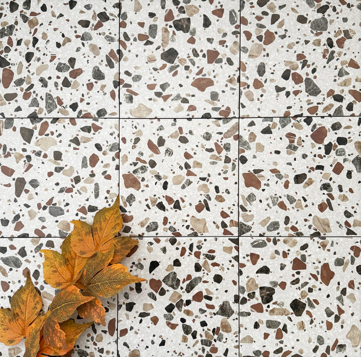 Turin Terrazzo Blanco Drops | Terrazzo Style | 20cm x 20cm