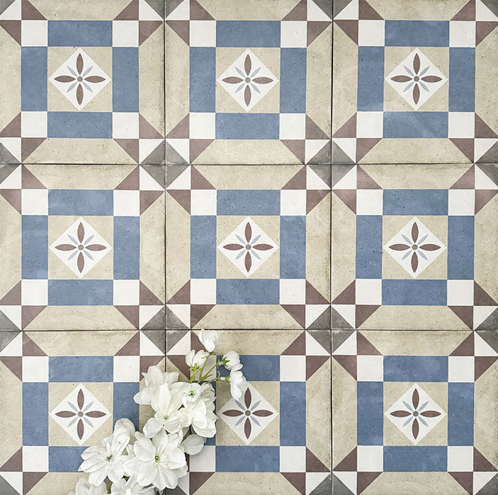 Viscount Harley Street | Victorian Style | Wall and Floor Tiles | 20cm x 20cm