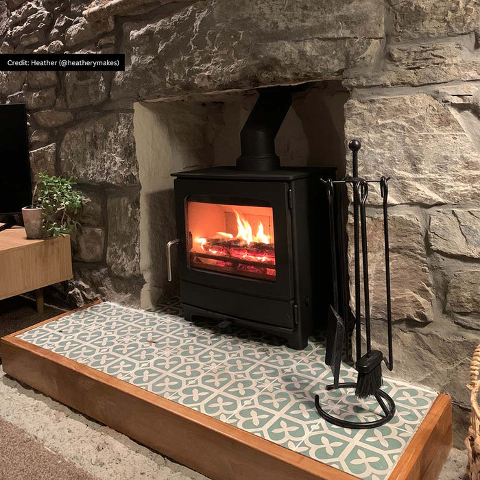 Ivy Green Moroccan Tiles  20cm x 20cm