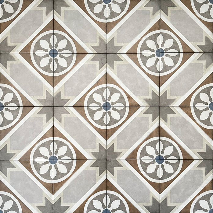 Viscount Heythrop | Victorian Style | Wall and Floor Tiles | 20cm x 20cm