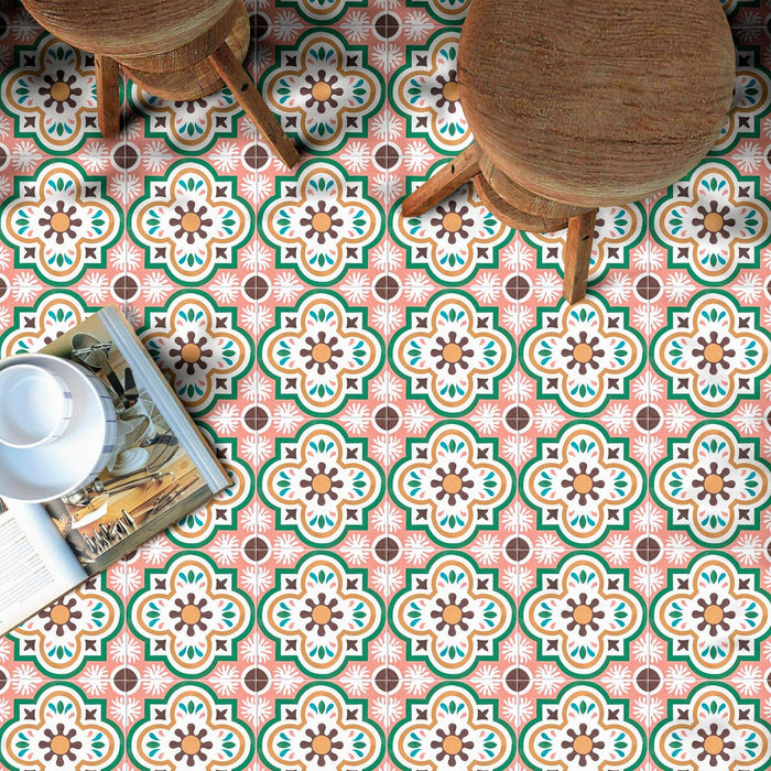 Cuba Paradise Moroccan Pattern Tile 20cm x 20cm