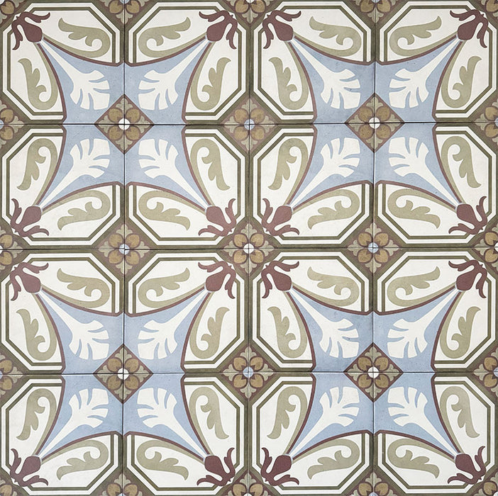 Viscount Langhome Place | Victorian Style | Wall and Floor Tiles | 20cm x 20cm