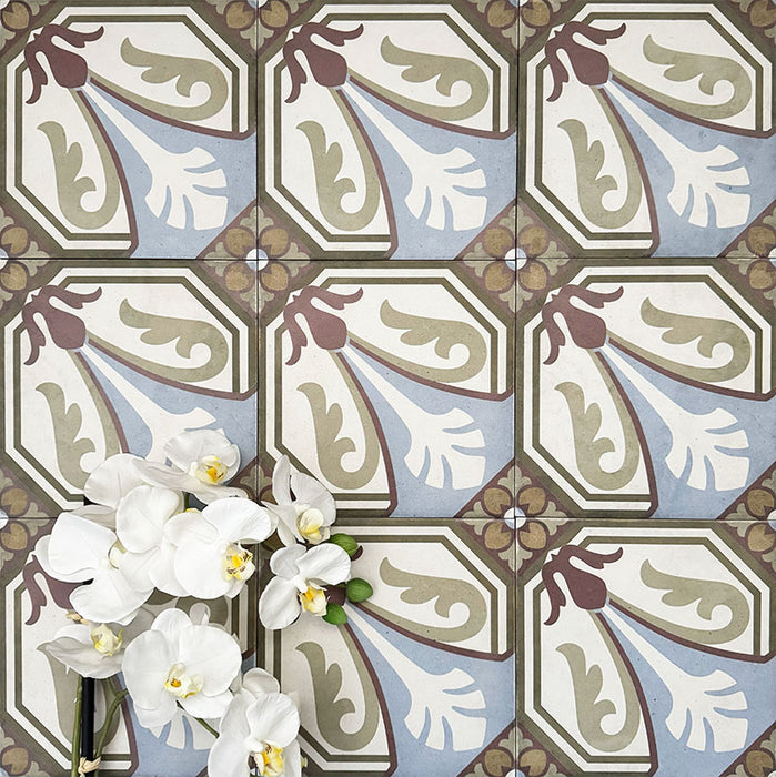 Viscount Langhome Place | Victorian Style | Wall and Floor Tiles | 20cm x 20cm