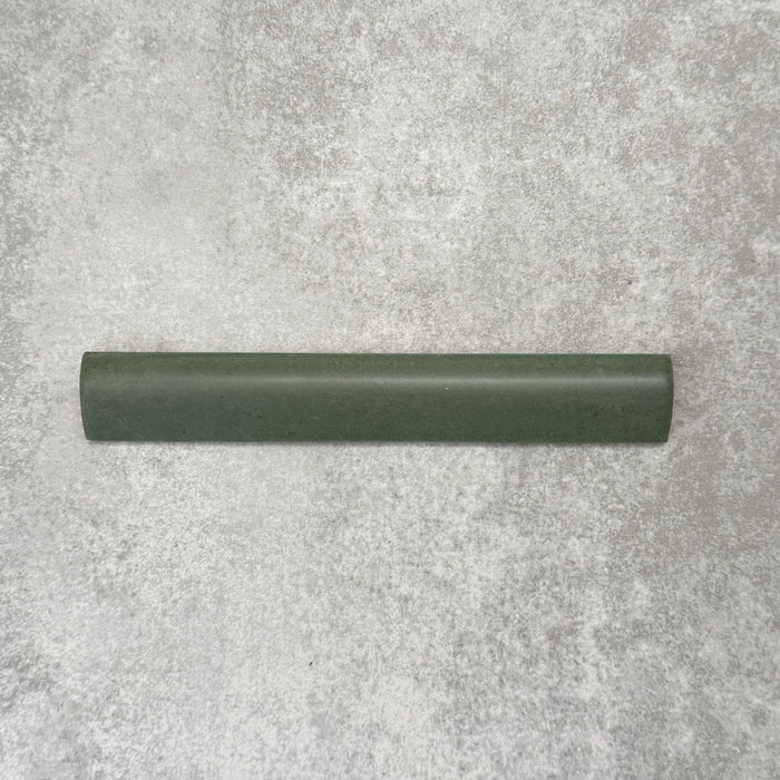 Zellige Malachite Green Bullnose | Moroccan Style | 3cm x 20cm