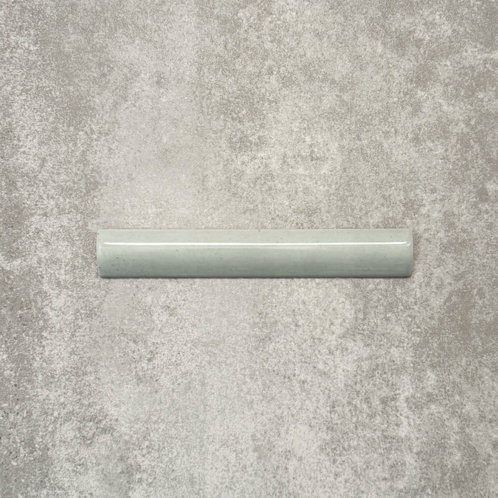 Nomad Mint Green Bullnose | Pencil Border Tiles | 3cm x 20cm