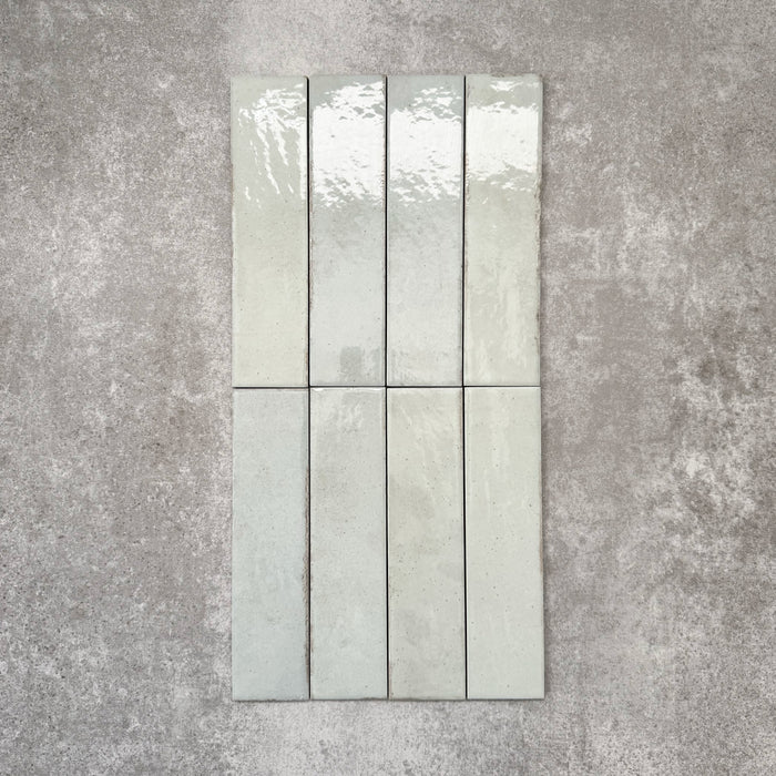 Nomad Mint Green Brick | Industrial Style Wall Tiles | 6cm x 24.6cm