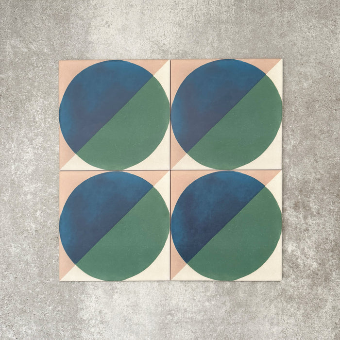 Abstract Ocean | Patterned Tile | 20cm x 20cm