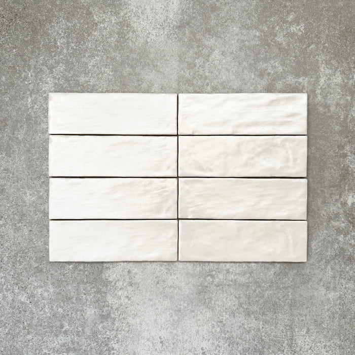 Zellige Oyster Brick | Moroccan Style | 6.5cm x 20cm