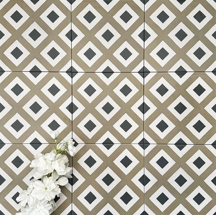 Viscount Park Road | Victorian Style | Wall and Floor Tiles | 20cm x 20cm