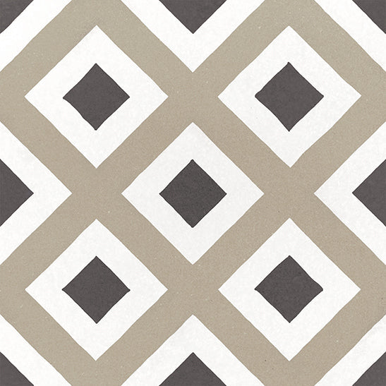 FULL TILE SAMPLE Viscount Park Road Victorian | Wall and Floor Tiles | 20cm x 20cm