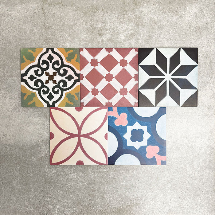 Fayrouz Patchwork | Moroccan Style | 20cm x 20cm