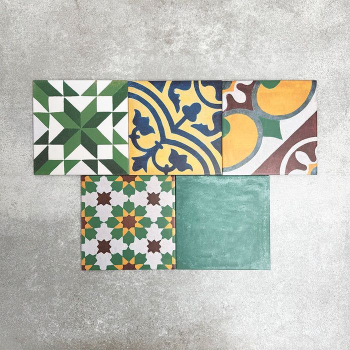 Fayrouz Patchwork | Moroccan Style | 20cm x 20cm