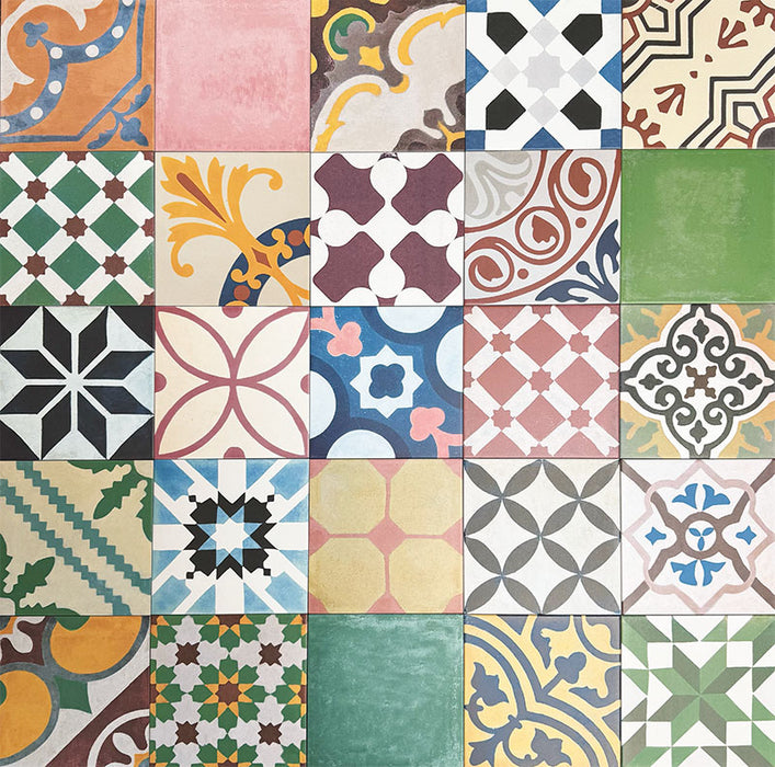 Fayrouz Patchwork | Moroccan Style | 20cm x 20cm