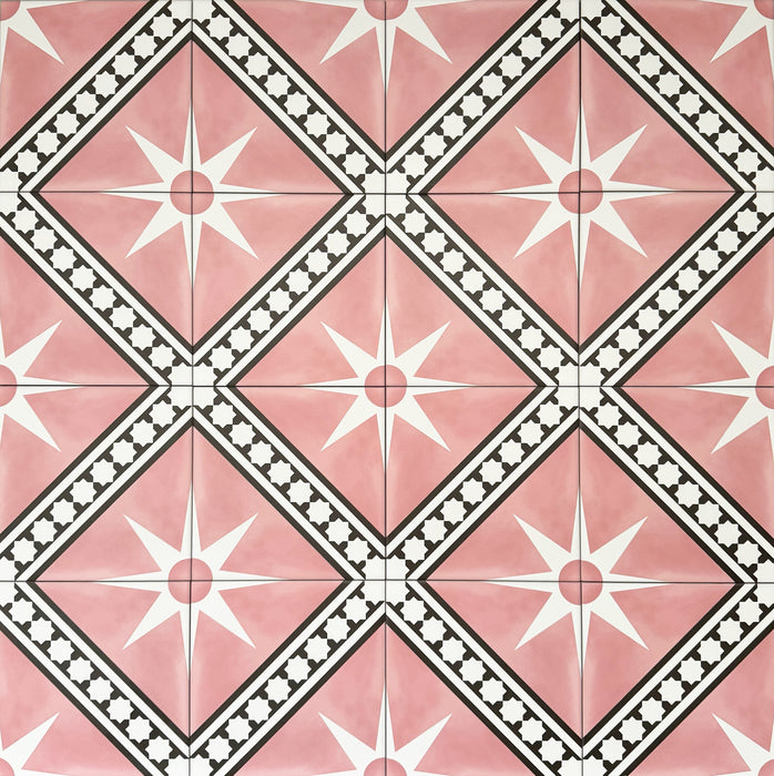 Gilgamesh Pink | Moroccan Style | 20cm x 20cm