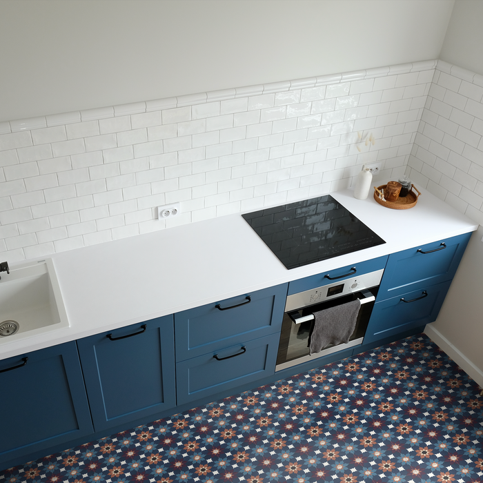 Madeira Disco Tile | Multicoloured | Moroccan Tiles | Wall & Floor | 20cm x 20cm