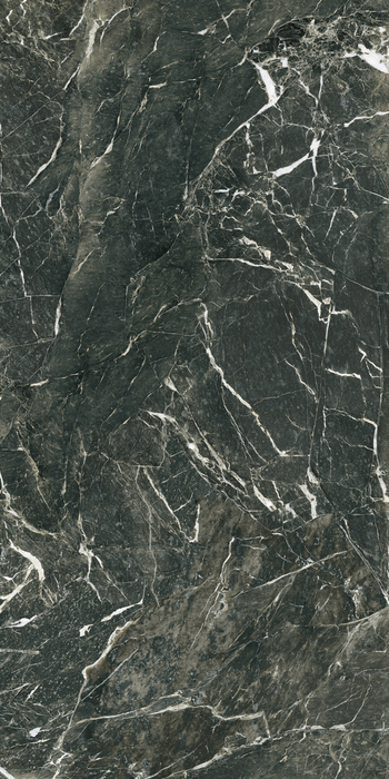 CUT TILE SAMPLE Verde Apia Polished Marble style | Porcelain Wall & Floor Tiles | 60cm x 120cm