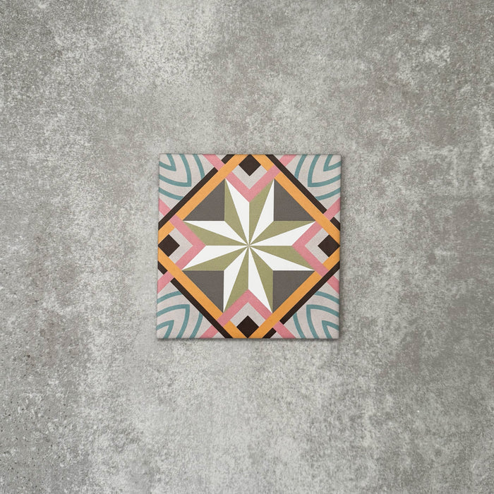 Cuba Star Mini | Moroccan Style | 15cm x 15cm