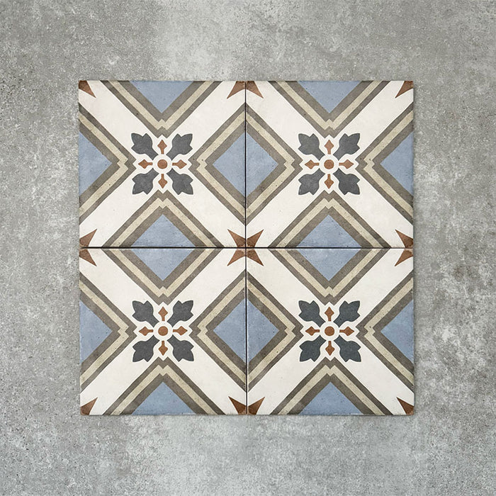 Viscount Turner | Victorian Style | Wall and Floor Tiles | 20cm x 20cm