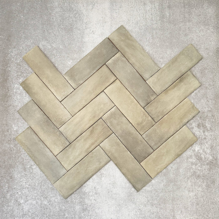 Zellige Weald Green Brick | Moroccan Style | 6.5cm x 20cm