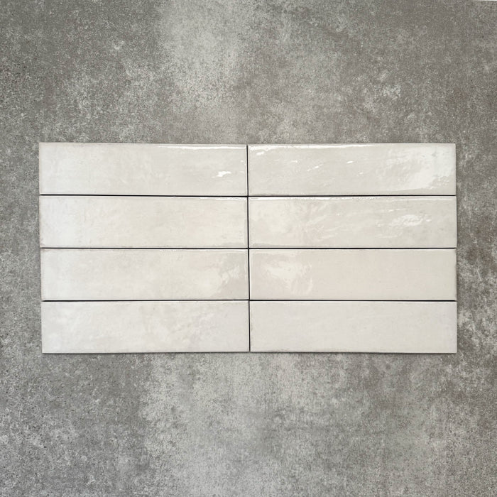Nomad White Brick | Industrial Style Wall Tiles | 6cm x 24.6cm