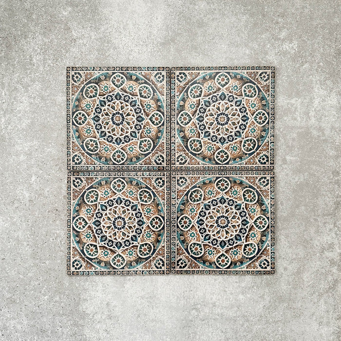 Persia Mini Zanjan Patterned Tile 15cm x 15cm