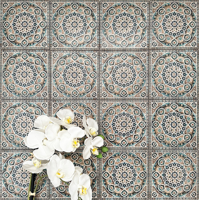 Persia Mini Zanjan Patterned Tile 15cm x 15cm