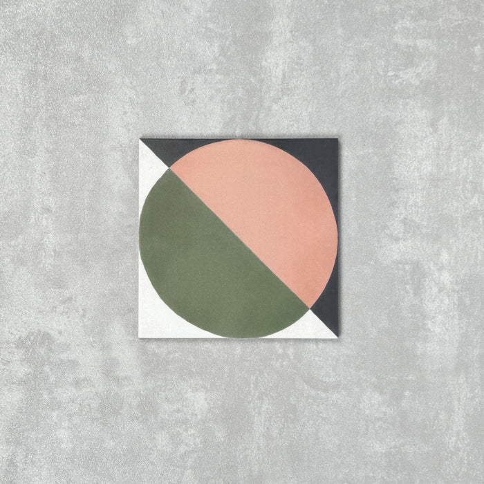 FULL TILE SAMPLE Abstract Moon 20cm x 20cm