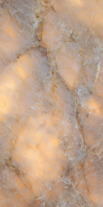Lumen Precious Stone | Amber Polished Porcelain Tiles  | 60cm x 120cm
