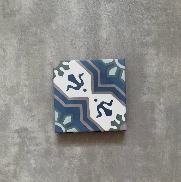 Balthazar Blue Moroccan 20cm x 20cm