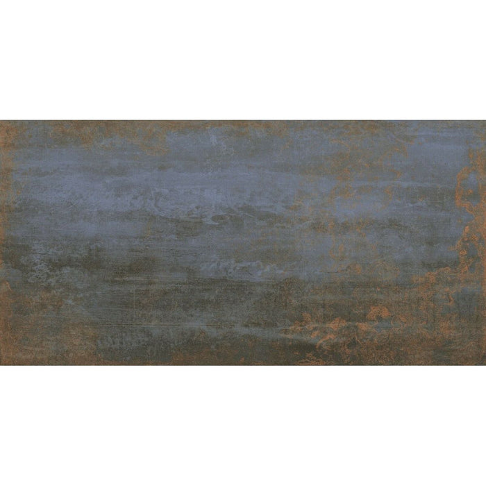 CUT TILE SAMPLE Iron Blue Oxide 30cm x 60cm (Cut piece 15cm x 30cm)