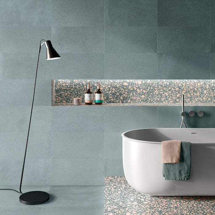 CUT TILE SAMPLE Melody Cement Green