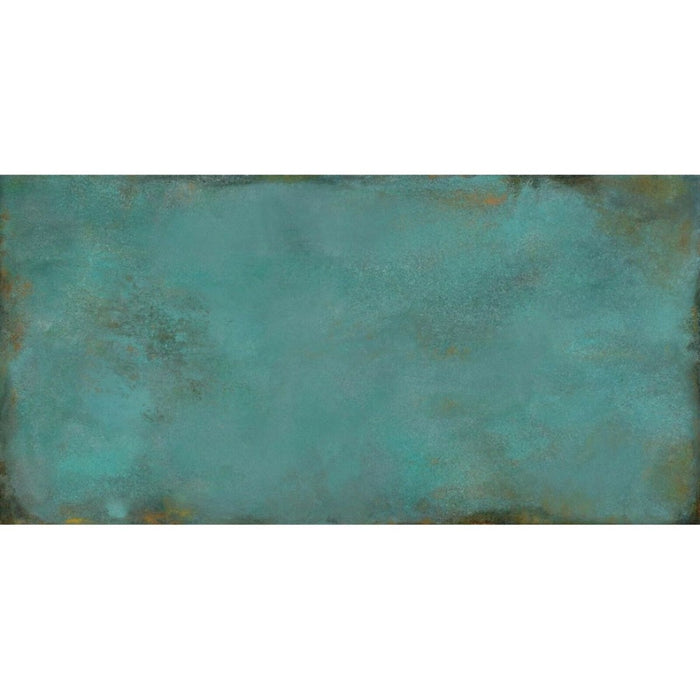 CUT TILE SAMPLE Verde Copper Oxide Metallic 30cm x 60cm